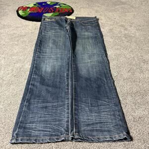 y2k 2000’s denim straight fit jeans